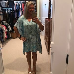 Lilly Pulitzer Lindamarie Silk Caftan XXSX (fits0-4)